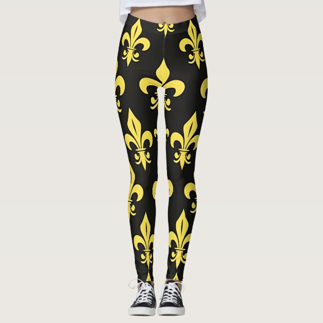 Fleur de Lis Leggings (Devant)