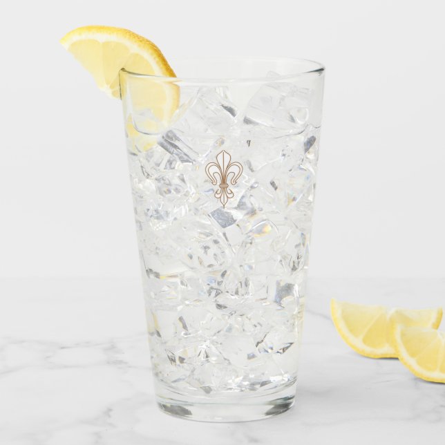 Fleur de lis - Lilie - Lily - Sword lily Glass (Front Ice)