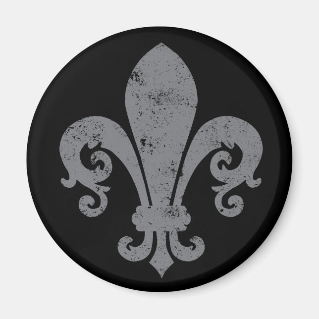 Fleur-de-lis Magnet (Front)