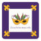 Fleur de Lis Mask Mardi Gras stickers