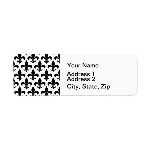 Fleur de lis Motif Classic (Devant)