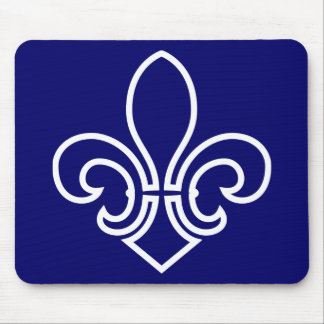 Fleur de Lis Mouse Pad