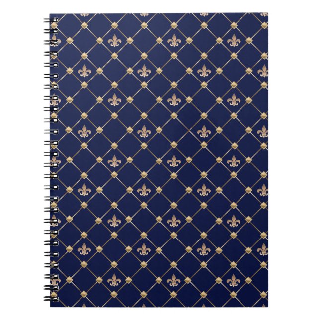 Fleur de Lis Notebook (Front)