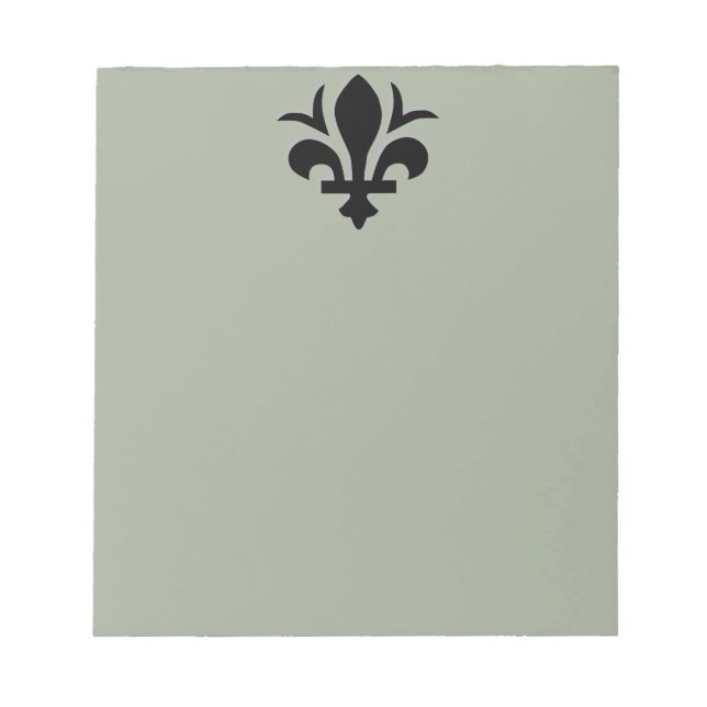 Fleur-de-Lis on Note Pad (Front)