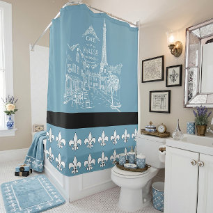 Fleur de lis Paris ,Choose your background colour