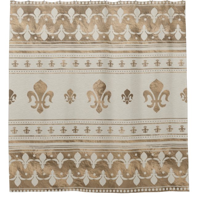 Fleur-de-lis  Pastel Gold (Front)