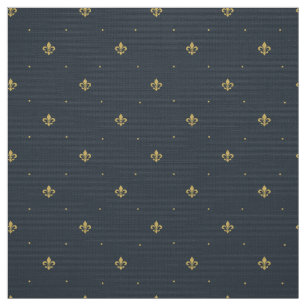 Fleur De Lis Pattern Fabric