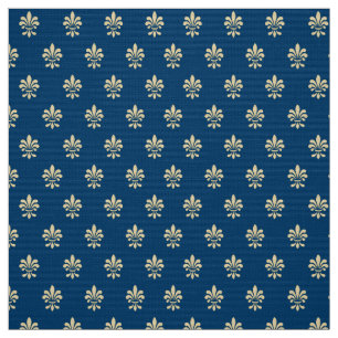Fleur De Lis Pattern Fabric