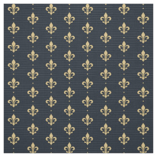 Fleur De Lis Pattern Fabric