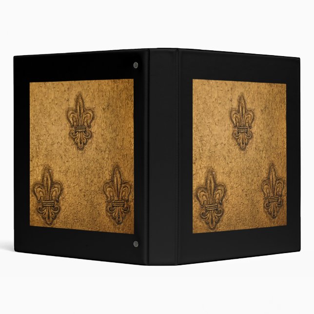 Fleur-de-Lis Pattern | French Mardi Gras Binder (Background)