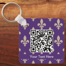 Fleur de Lis Pattern, French, Royal, Cream, Purple