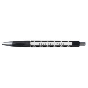 Fleur de Lis Pattern, French, Royal, White Pen