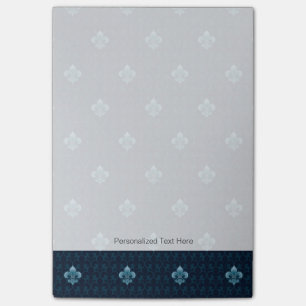 Fleur De Lis Pattern Post-it Notes