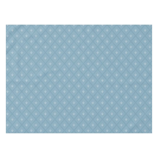 Fleur-de-lis pattern tablecloth (Front (Horizontal))