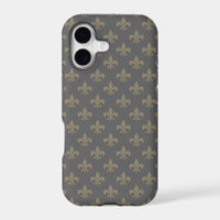 Fleur de lis Pattern + your image or text
