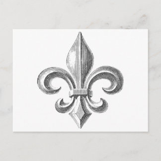 Fleur de Lis Postcard