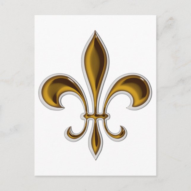 Fleur De Lis Postcard (Front)