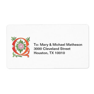 Fleur de lis Q Monogramme