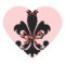 Fleur de lis Queen with bow