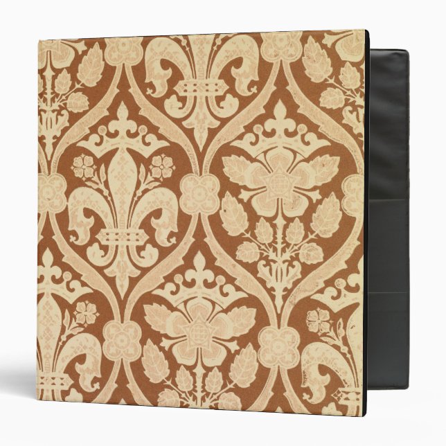 'Fleur-de-Lis', reproduction wallpaper designed by Binder (Front/Inside)