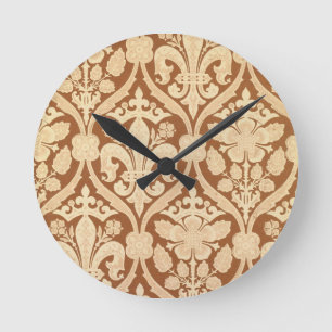 'Fleur-de-Lis', reproduction wallpaper designed by Round Clock