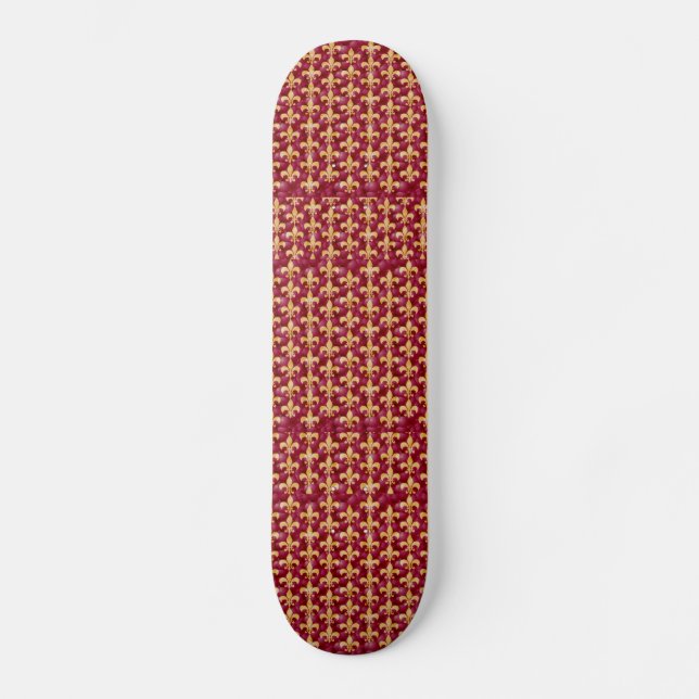 Fleur de Lis Skateboard (Recto)