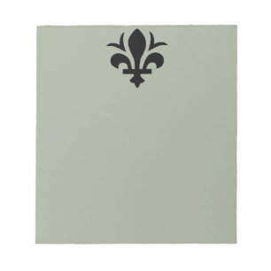 Fleur de Lis sur le carnet de notes