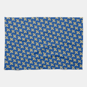 Fleur de Lis symbol Kitchen Towel