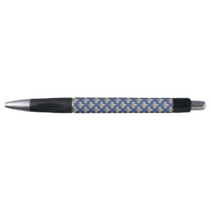 Fleur-de-lis symbols pen