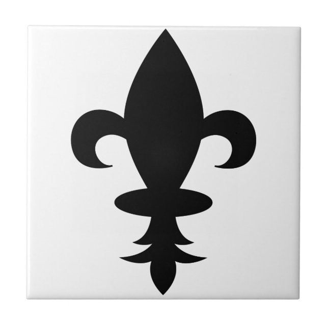 Fleur-De-Lis  Tile (Front)