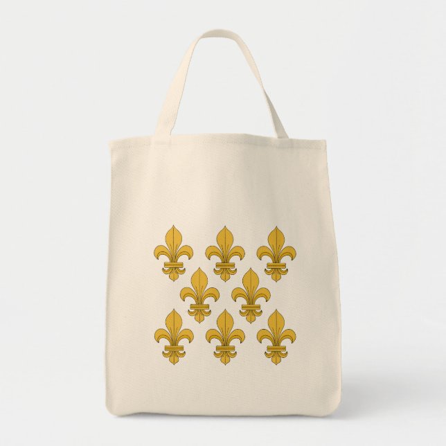 Fleur-de-lis Tote Bag (Front)