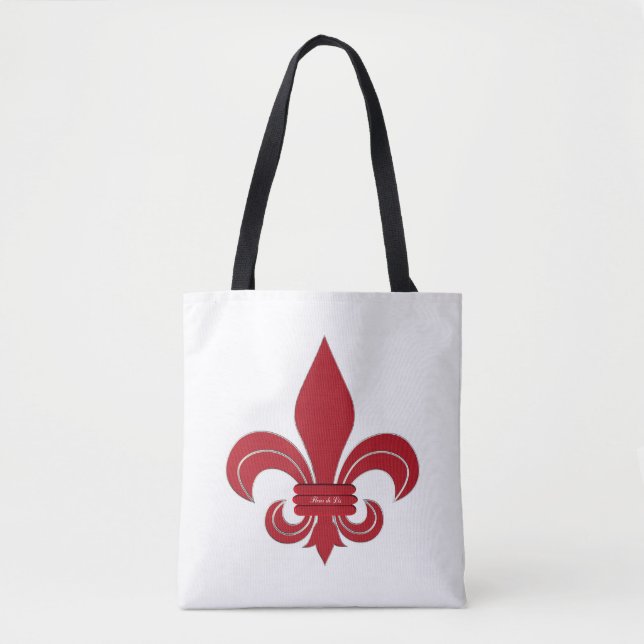Fleur de Lis Tote Bag (Front)