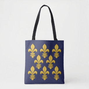 Fleur-de-lis Tote Bag