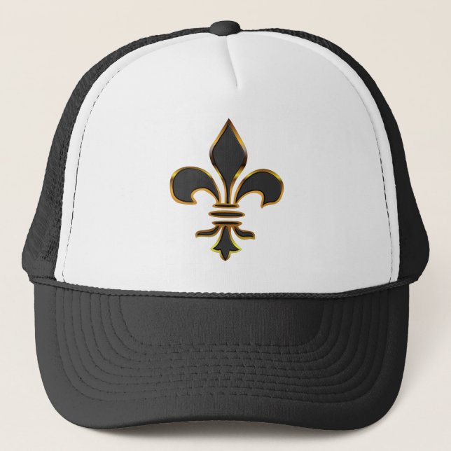 Fleur-de-lis Trucker Hat (Front)