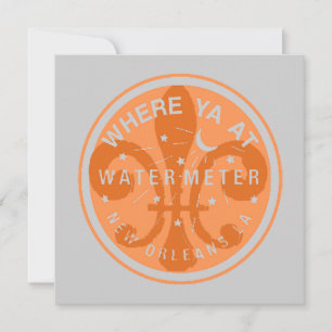 Fleur De Lis Water Metre Lid
