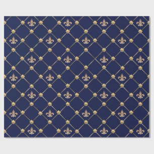 Fleur de Lis Wrapping Paper