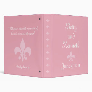 Fleur de Lise Classeur en Pretty Pinks