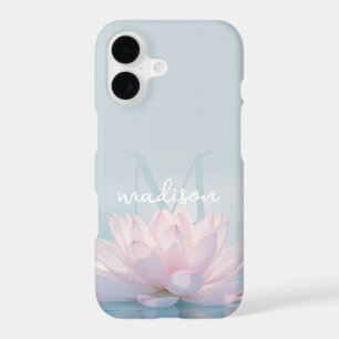Fleur de Lotus Blanc Personnalisée 
