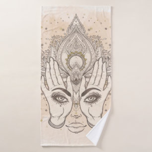 Fleur de Lotus de Beauté Abricot & Or Bohème
