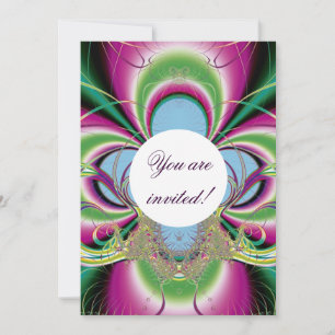 Fleur-de-luce Personalized Invites - Customized