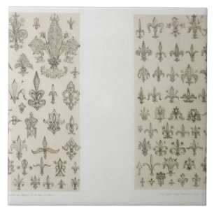 Fleur de Lys designs from every age and from all a Tile