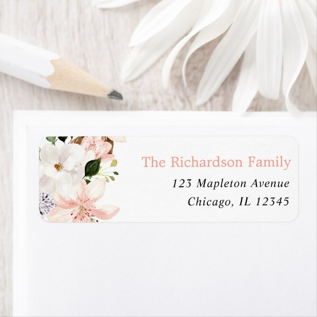 Fleur de lys floraux printemps été (En situation)