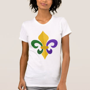 Fleur-de-lys Mardis Gras T-Shirt