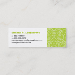 Fleur de Lys Personal Business Card