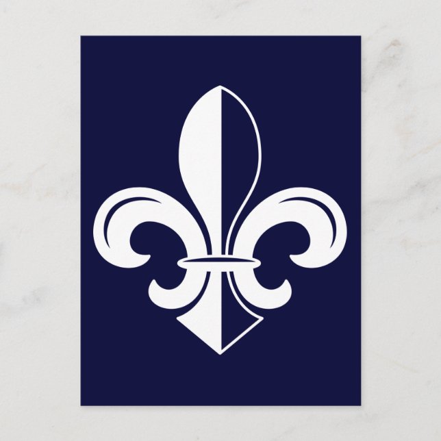 Fleur de Lys Postcard (Front)
