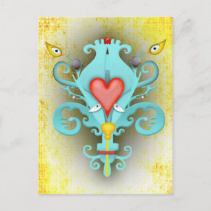Fleur de Lys Postcard