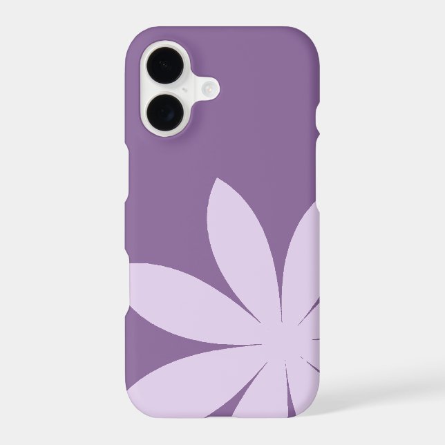 Fleur de Marguerite Violette (Verso)