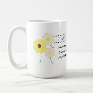 Fleur de naissance d'avril Mug avec sens Fleur