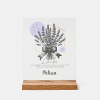 Fleur de naissance Zodiac cadeau personnalisé Gemi