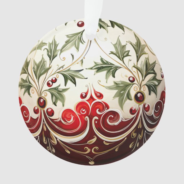 Fleur de Noël 3d (devant)